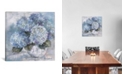iCanvas Hydrangea Blues by Debi Coules Wrapped Canvas Print - 18" x 18"